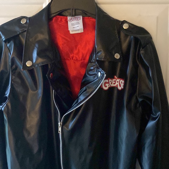 Grease Jackets & Coats Rare Grease Bad Sandy Faux Leather Jacket